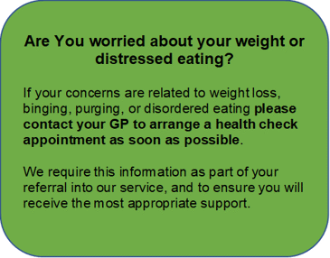 Eating Disorder contact