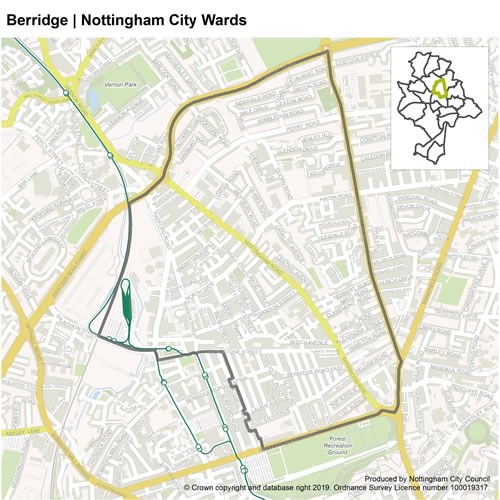 Berridge Ward Map