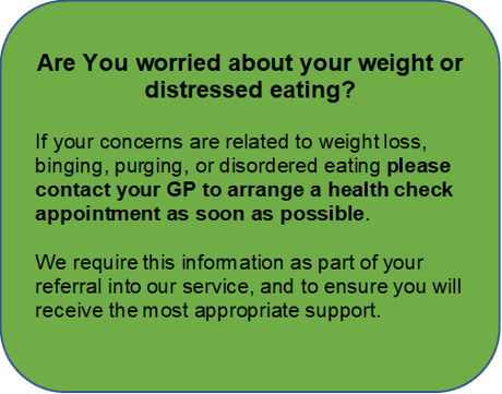 Eating Disorder contact