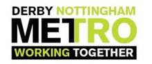 Derby/Nottingham Metro Logo